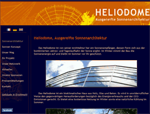 Tablet Screenshot of heliodome-de.com